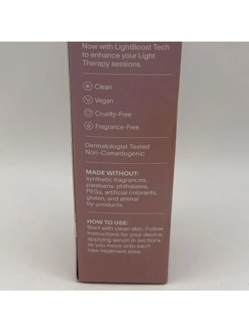 Solawave LightBoost Wand Activating Serum 1.7 fl oz Amplifying Gliding Vegan